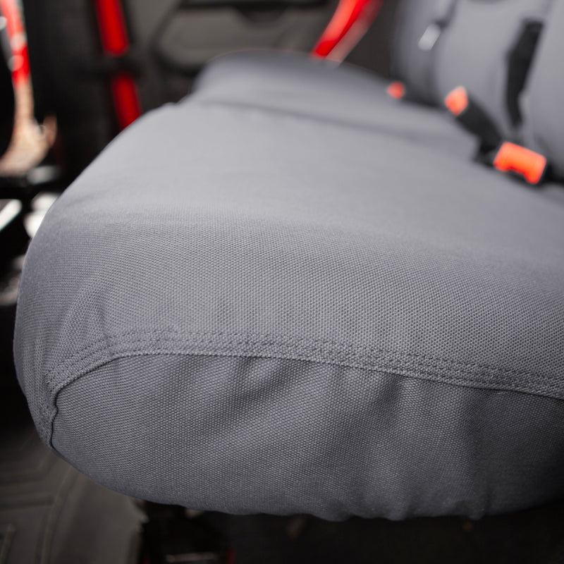 Covercraft 19-24 Dodge Ram 1500 Carhartt SeatSaver Custom Second Row Seat Covers - Gravel