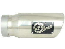 画像をギャラリービューアに読み込む, aFe MACH Force-Xp Universal Exhaust Tip 4 IN Inlet x 5 IN Outlet x 12 IN L- Polished Tip