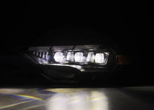 画像をギャラリービューアに読み込む, AlphaRex 18-20 Ford Mustang NOVA LED Proj Headlights Black w/Activ Light/Seq Signal/Switch DRL