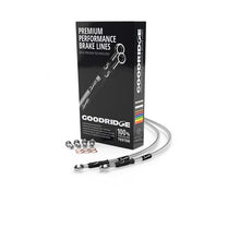 画像をギャラリービューアに読み込む, Goodridge 18-23 Harley-Davidson FXFB/FXLRS Clear Front Brake Line w/Clear Fitting