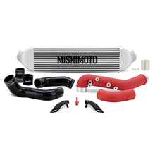 画像をギャラリービューアに読み込む, Mishimoto 2023+ Honda Civic Type-R Intercooler Kit w/Pipes - Silver Intercooler/Red Pipes