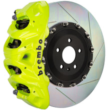 画像をギャラリービューアに読み込む, Brembo 10-14 F150 Raptor Front GT BBK 8 Piston Cast 412x38 2pc Rotor Slotted Type1 - Fluo. Yellow
