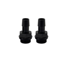 画像をギャラリービューアに読み込む, Mishimoto 2pcs. M20x1.5 1/2in Aluminum Catch Can Fittings - Black