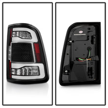 画像をギャラリービューアに読み込む, Spyder Apex 19-23 Dodge Ram 1500 (w/ Factory LED) LED Tail Light - Black (ALT-YD-DR19LEDT2-SEQ-BK)
