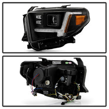 画像をギャラリービューアに読み込む, Spyder Apex 14-21 Toyota Tundra High-Power LED Module Headlights - Black (PRO-YD-TTU14V2AP-SBSEQ-BK)