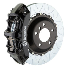 画像をギャラリービューアに読み込む, Brembo 12-14 328i M-Sport Brakes (Excl xDrive) Fr GT BBK 6Pist Cast 380x32 2pc Rtr Slot Type3-Black