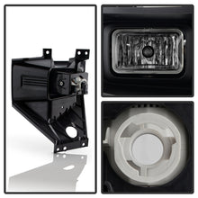 画像をギャラリービューアに読み込む, Spyder 17-19 Ford F250/F350 SD OEM Style LED Right Fog Light w/Switch - Clear (FL-FF25017-L)