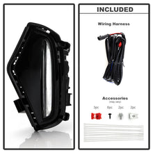 画像をギャラリービューアに読み込む, Spyder 19-21 Toyota RAV4 OEM Full LED Fog Light w/ Switch - Clear (FL-TRAV419-LED-C)
