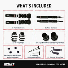 画像をギャラリービューアに読み込む, Air Lift Performance 09-16 Audi A4 / 07-17 Audi A5 Coilover Kit
