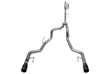 画像をギャラリービューアに読み込む, Corsa 2021-2025 Ford F-150 SuperCrew/5.5ft Bed 3.5L V6 Sport Cat-Back Dual Rear Exit-Black PVD