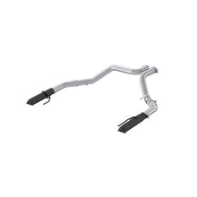 画像をギャラリービューアに読み込む, MBRP 2022+ Ford F-150 Raptor 3.5L / Raptor R 5.2L 3in Dual Rear Exit Turndown Axle Back - Black