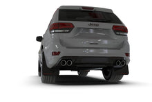 画像をギャラリービューアに読み込む, Rally Armor 18-22 Jeep Grand Cherokee SRT Trackhawk Black UR Mud Flap - White Logo