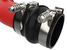 画像をギャラリービューアに読み込む, aFe 23-25 Ford F250/F350 Super Duty V8-6.7L BladeRunner Aluminum Hot &amp; Cold Charge Pipe Kit - Red
