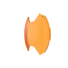 画像をギャラリービューアに読み込む, KC HiLiTES SlimLite 8in. LED Light Shield (Shield Only) - Amber