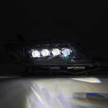 画像をギャラリービューアに読み込む, AlphaRex 11-21 Toyota Sienna LUXX LED Proj Headlights Plank Style Alpha Black w/Seq Signal/DRL