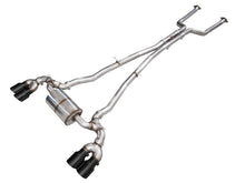 画像をギャラリービューアに読み込む, AWE Tuning BMW G90/G99 M5 Touring Edition Cat-Back Exhaust - Diamond Black Tips