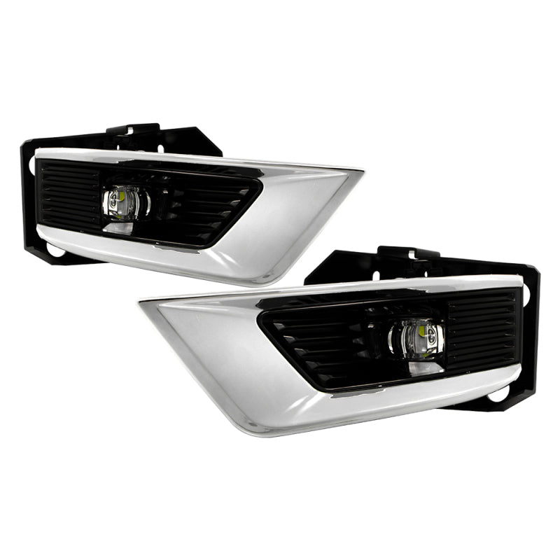 Spyder 21-23 Nissan Armada Full LED OEM Fog Lights w/Switch (FL-NARM2021-LED-C)