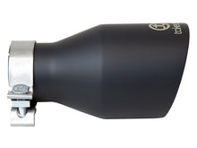 画像をギャラリービューアに読み込む, aFe Takeda Universal Exhaust Tip 3 IN Inlet x 5 IN Outlet x 9 IN L- Black