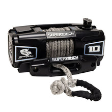 画像をギャラリービューアに読み込む, Superwinch 10000 LBS 12V DC 3/8in x 54ft Synthetic Rope Scorpion 10000SR Winch - Black Powdercoat