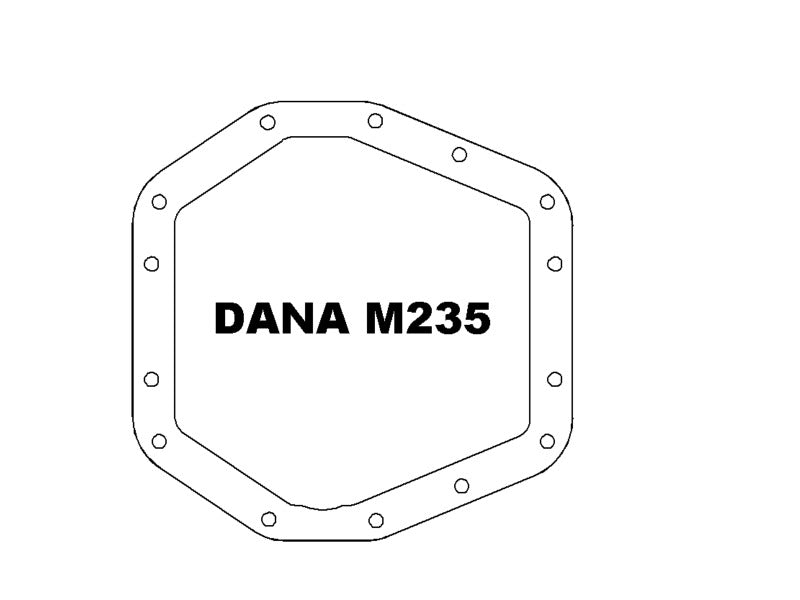 aFe POWER Street Series Front Diff Cover Raw w/ Machined Fins Ford F-250/350 23-26(Dana M235)