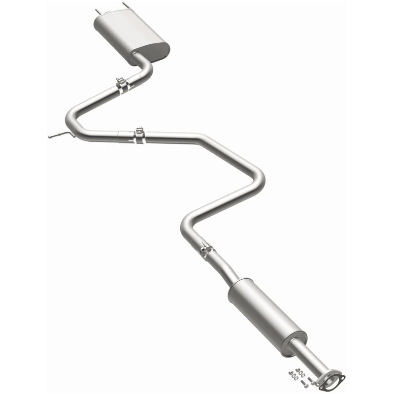 BRExhaust 16-24 Chevrolet Malibu 1.5L Direct-Fit Replacement Exhaust System