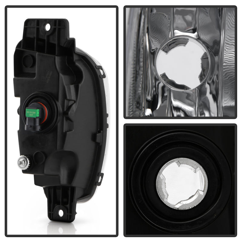 Spyder 20-22 Ford Escape OEM Fog Lights w/ Switch - Clear (FL-FESC2020-C)