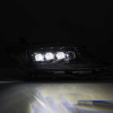 画像をギャラリービューアに読み込む, AlphaRex 11-21 Toyota Sienna LUXX LED Proj Headlights Plank Style Alpha Black w/Seq Signal/DRL