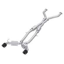 画像をギャラリービューアに読み込む, MBRP 23-24 Nissan Z 3.0L Armor Pro T304 Stainless Steel 3in Cat-Back Dual Rear Exit w/ 5in OD CF Tip