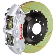 画像をギャラリービューアに読み込む, Brembo 08-09 H2 Rear GT BBK 4 Piston Cast 2pc 380x32 2pc Rotor Slotted Type-1-Silver