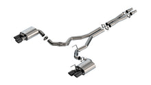 画像をギャラリービューアに読み込む, Borla 2024 Ford Mustang GT 5.0L V8 w/ Active Exhaust ATAK Cat-Back Exhaust System - Black Chrome