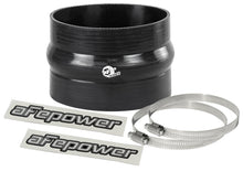 画像をギャラリービューアに読み込む, aFe Magnum FORCE Intake Coupling Kit (4-1/8 IN ID x 3 IN L) Straight Coupler - Black