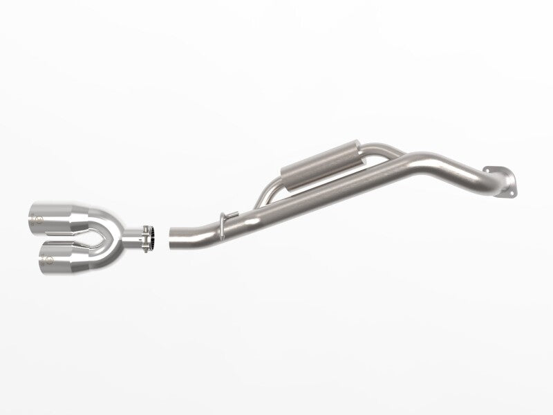 aFe Takeda 2-1/2in 304 Stainless Steel Axle-Back Exhaust w/ Polished Tip Hyundai Kona 24-26 L4-1.6L