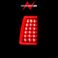 画像をギャラリービューアに読み込む, ANZO 2003-2006 Chevy Silverado 1500 LED Taillights Plank Style Black w/Clear Lens