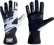 画像をギャラリービューアに読み込む, OMP KS-3 Gloves Black/W/Blue - Size Xs