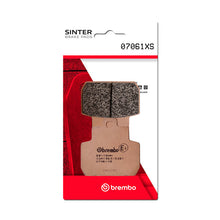 画像をギャラリービューアに読み込む, Brembo OE 08-17 Gilera RC Fuoco ie 500cc Brake Pad - Rear