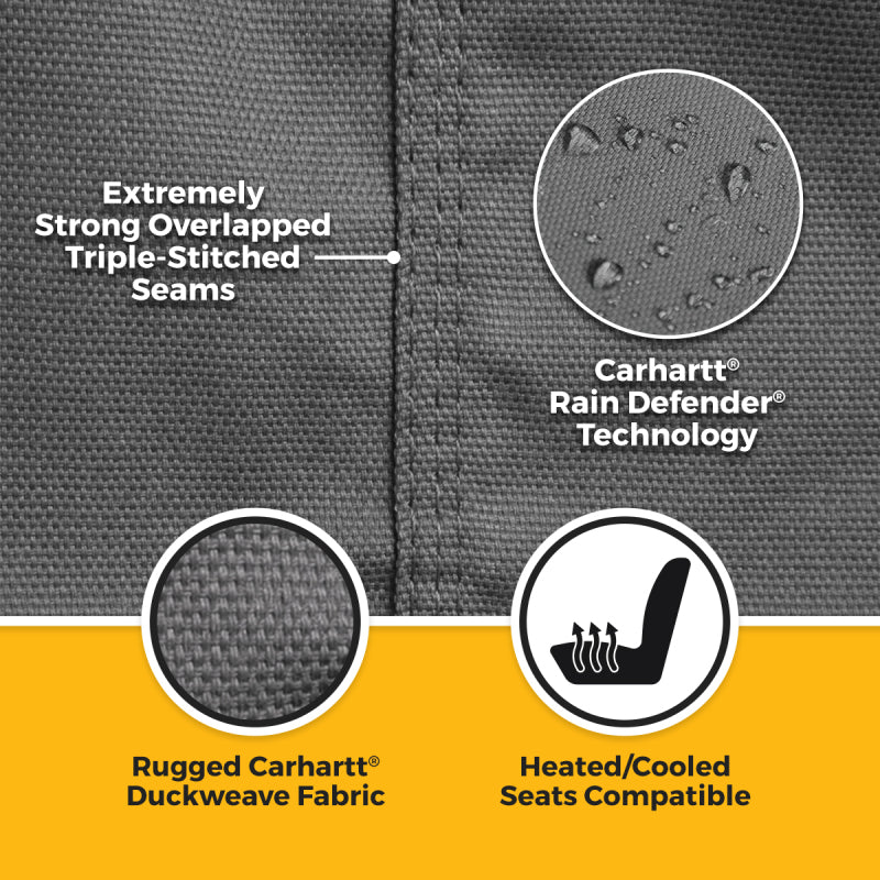 Covercraft 23-25 Dodge RAM ProMaster Cargo Van Carhartt SeatSaver Custom Seat Cover - Gravel