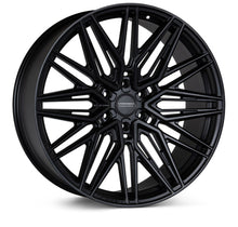 画像をギャラリービューアに読み込む, Vossen HF6-5 24x10 / 6x135 / ET25 / Deep Face / 87.1 - Satin Black Wheel