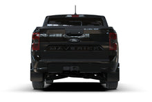 画像をギャラリービューアに読み込む, Rally Armor 22-26 Ford Maverick Black Mud Flap - Metallic Black Logo
