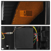 画像をギャラリービューアに読み込む, Spyder 17-19 Ford F-250/F-350/F-450 High-Power LED Headlights - Black (PRO-YD-FS17LEDAP-SEQSBGR-BK)