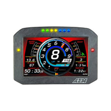 画像をギャラリービューアに読み込む, AEM CD-7G Carbon Flush Digital Dash Display w/ Internal 20Hz GPS &amp; Antenna