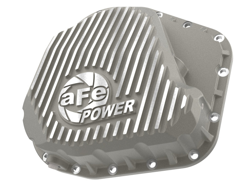 aFe POWER Street Series Rear Diff Cover Raw w/ Machined Fins Ford F-250/350 23-26 (Sterling 11.6)