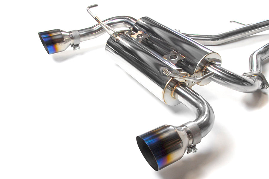 Invidia 02-08 Nissan 350z Gemini Single Layer Titanium Tip Cat-back Exhaust