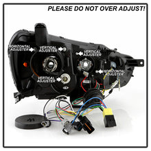 画像をギャラリービューアに読み込む, Spyder 08-17 Mitsubishi Lancer EVO 10 Projector Headlights - Black (PRO-YD-ML08V2HIDSI-SEQ-BK)