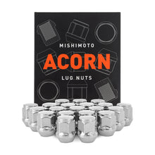 画像をギャラリービューアに読み込む, Mishimoto Steel Acorn Lug Nuts M12 x 1.5 - 20pc Set - Chrome