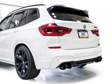 画像をギャラリービューアに読み込む, AWE Tuning 20-25 BMW X3 M/M Comp (F97) AWD SwitchPath Axle-Back Exhaust - Diamond Black Tips