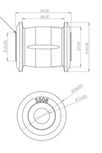 画像をギャラリービューアに読み込む, Superpro Toyota Land Cruiser 300 Series (N/A North America) Rear Panhard Rod Bushing Kit
