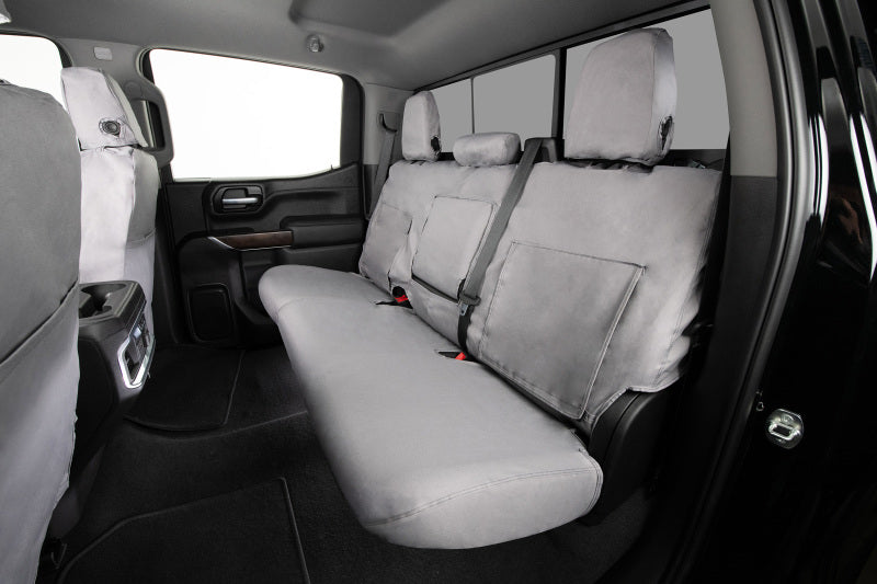 Covercraft 04-06 Dodge Durango Polycotton SeatSaver Custom Front Row Seat Covers - Grey
