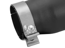 画像をギャラリービューアに読み込む, aFe MACH Force-Xp Universal Exhaust Tip 3-1/2ININ x 4-1/2IN Outlet x 12IN Black Left Side Exit