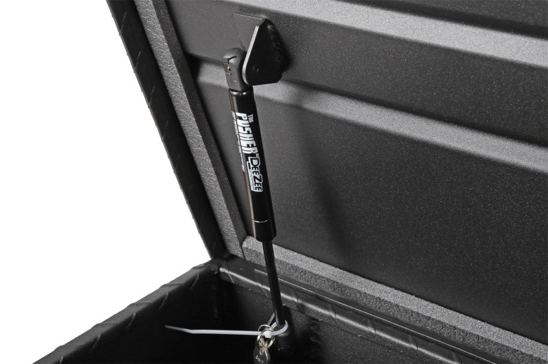 Dee Zee Universal Tool Box - Red Crossover - Single Lid Black BT Pull Handle (Low/Txt Blk)