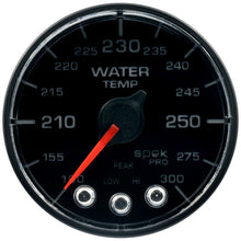 画像をギャラリービューアに読み込む, Autometer Spek-Pro - Nascar 2-1/16in Water Temp 100- 300F Bfb Ecu